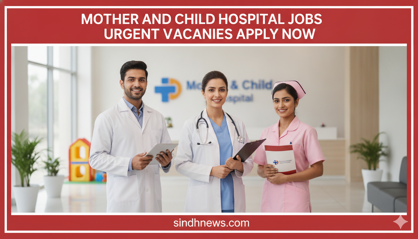Mother and Child Hospital Jobs Urgent Vacancies Apply Now
