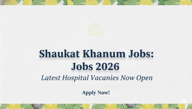Shaukat Khanum Jobs Latest Hospital Vacancies Now Open