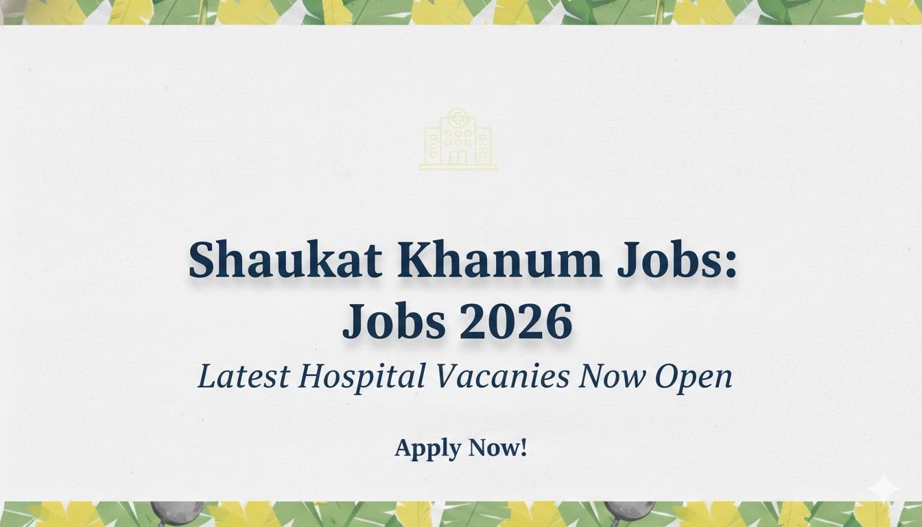 Shaukat Khanum Jobs Latest Hospital Vacancies Now Open