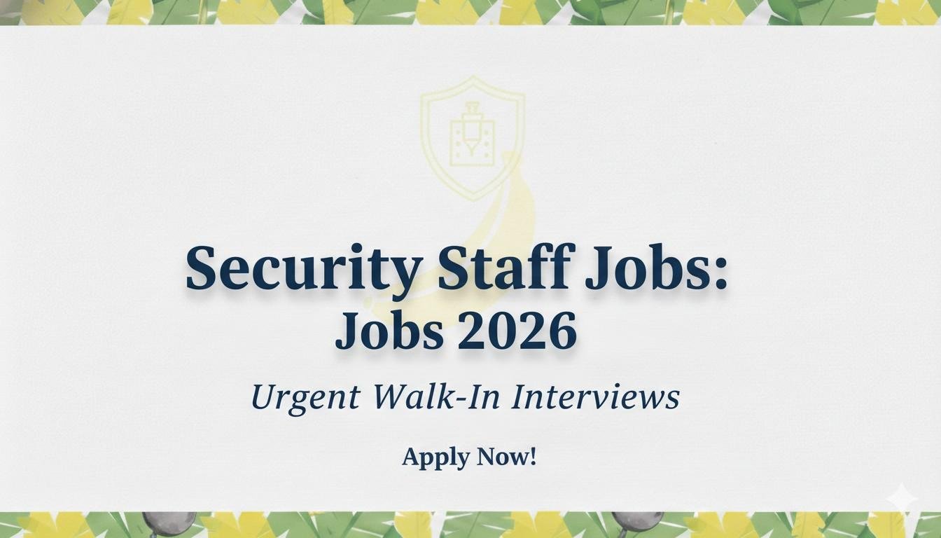 Security Staff Jobs Urgent Walk-In Interviews