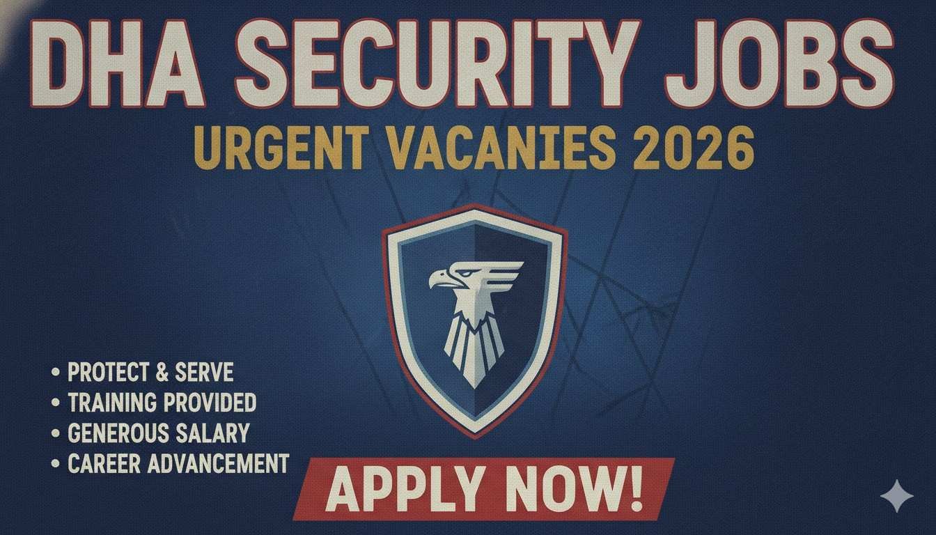 DHA Security Jobs Urgent Vacancies 2026