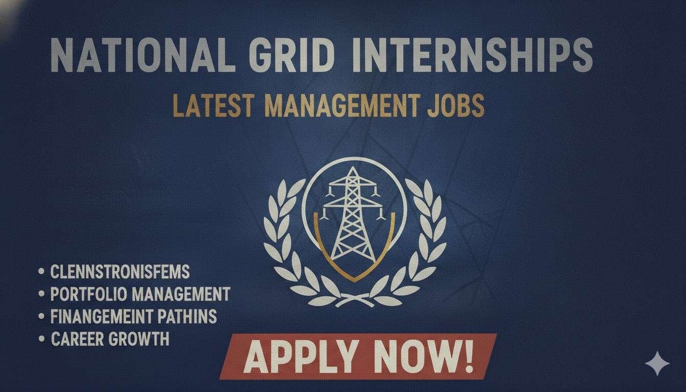 National Grid Internships Latest Management Jobs