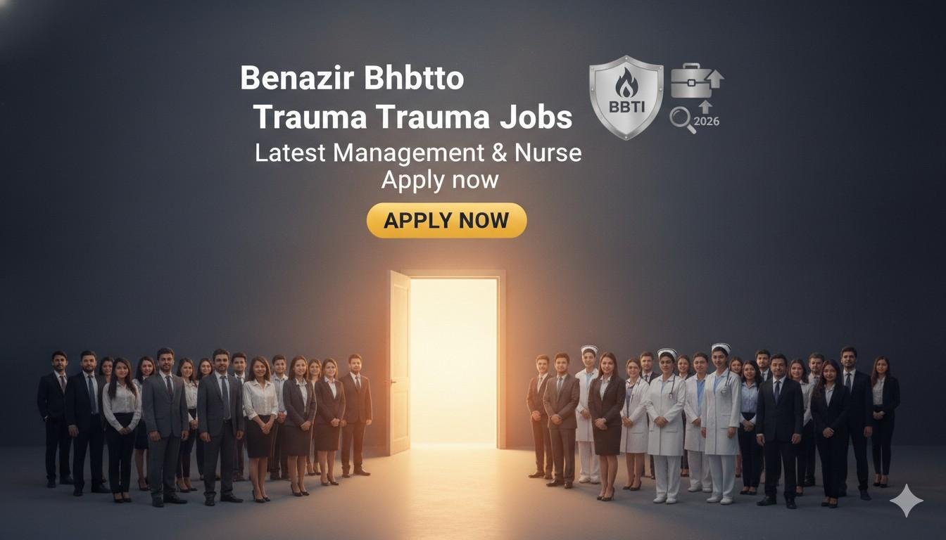 Benazir Bhutto Trauma Jobs Latest Management & Nurse