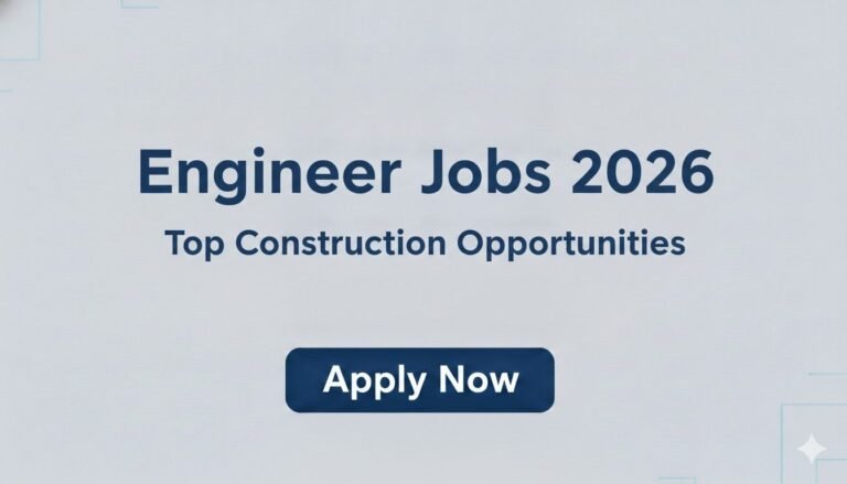 Engineer Jobs 2026 Top Construction Opportunities