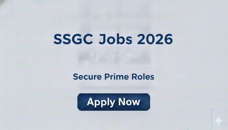 SSGC Jobs 2026 Secure Prime Roles