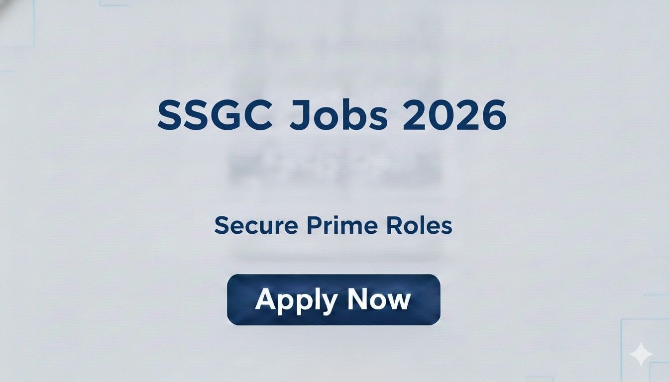 SSGC Jobs 2026 Secure Prime Roles