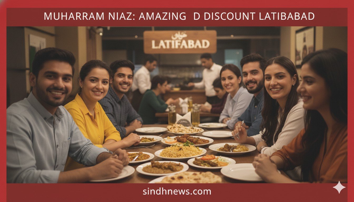 Muharram Niaz: Amazing Food Discount Latifabad