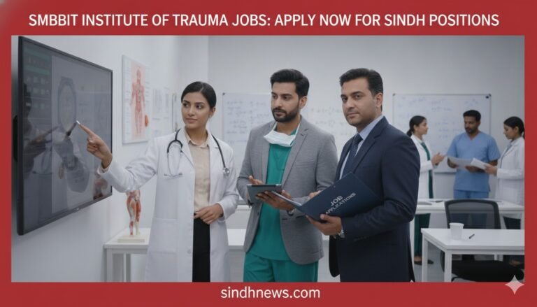SMBBIT Institute of Trauma Jobs: Apply Now for Sindh Positions